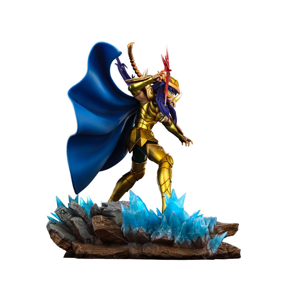 112025 - Saint Seiya - Scorpio Milo - Statuette Iron Studio