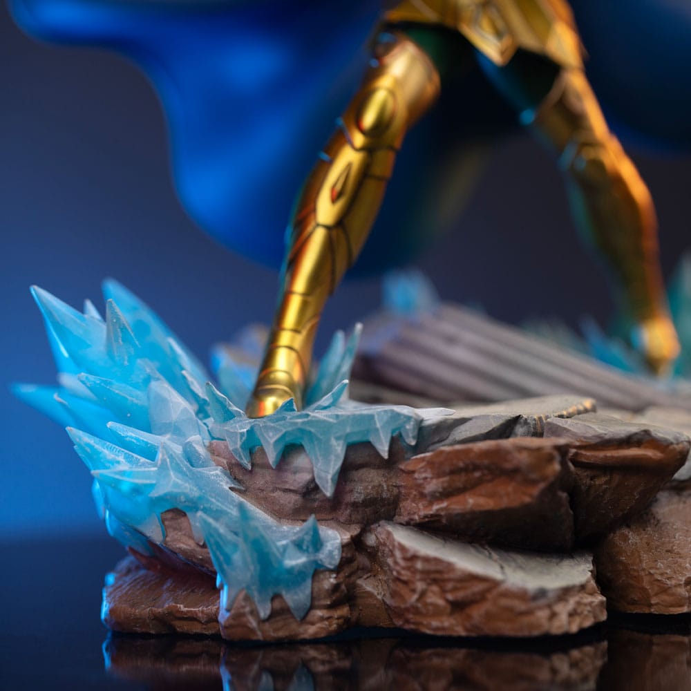 112025 - Saint Seiya - Scorpio Milo - Statuette Iron Studio