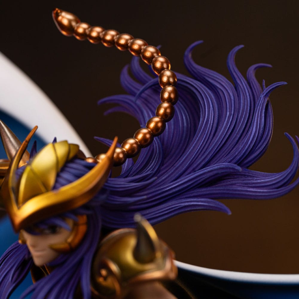 112025 - Saint Seiya - Scorpio Milo - Statuette Iron Studio