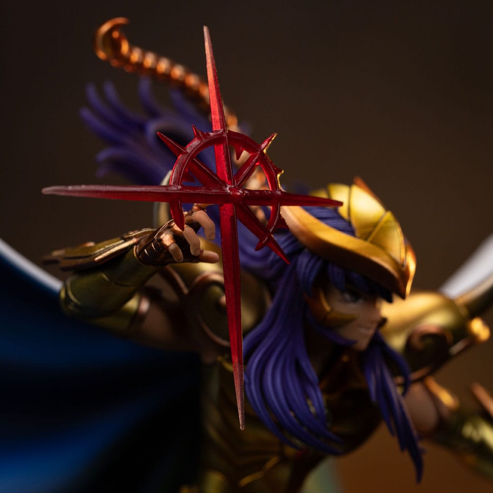 112025 - Saint Seiya - Scorpio Milo - Statuette Iron Studio