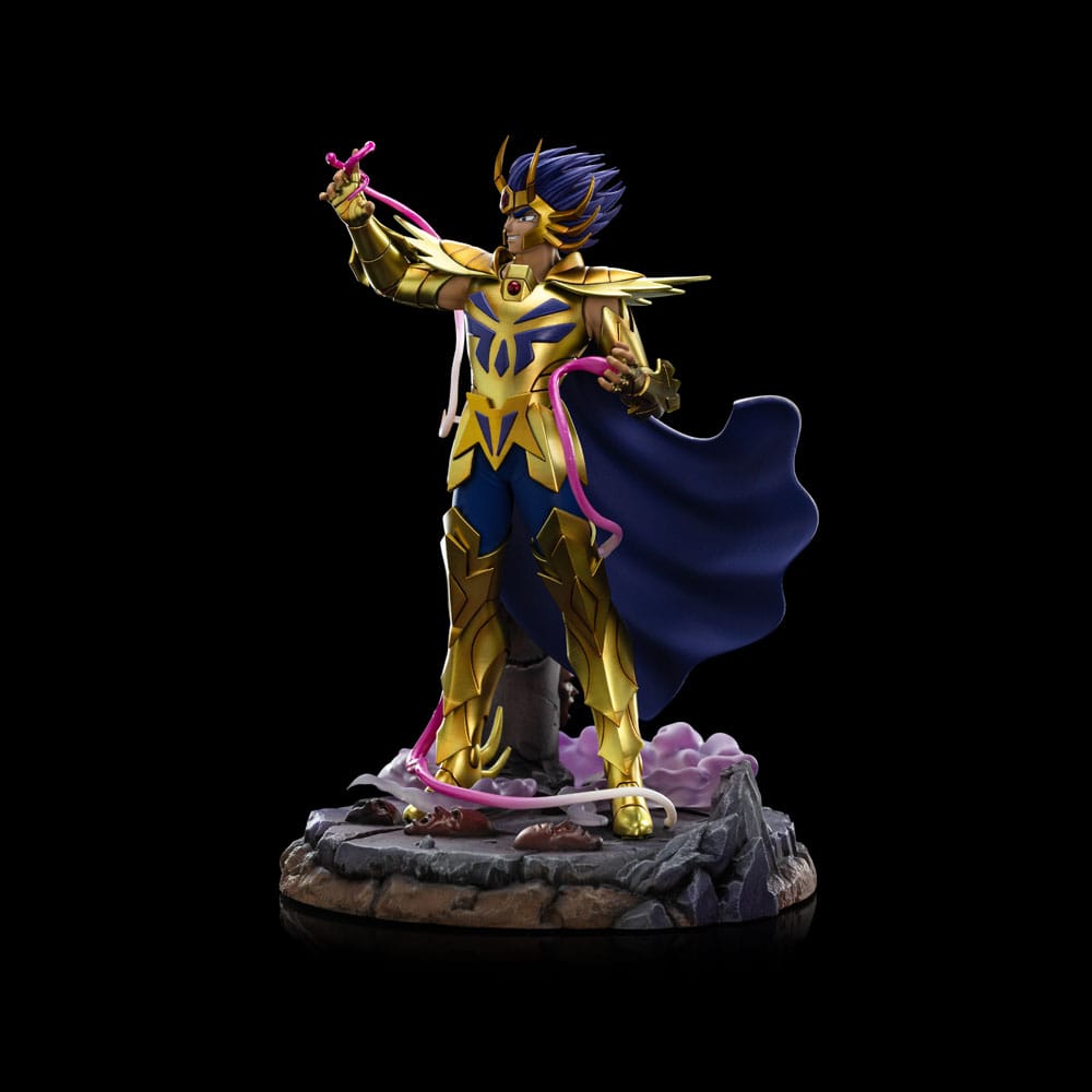 122025 - Saint Seiya - Cancer Deathmask - Statuette Iron Studio