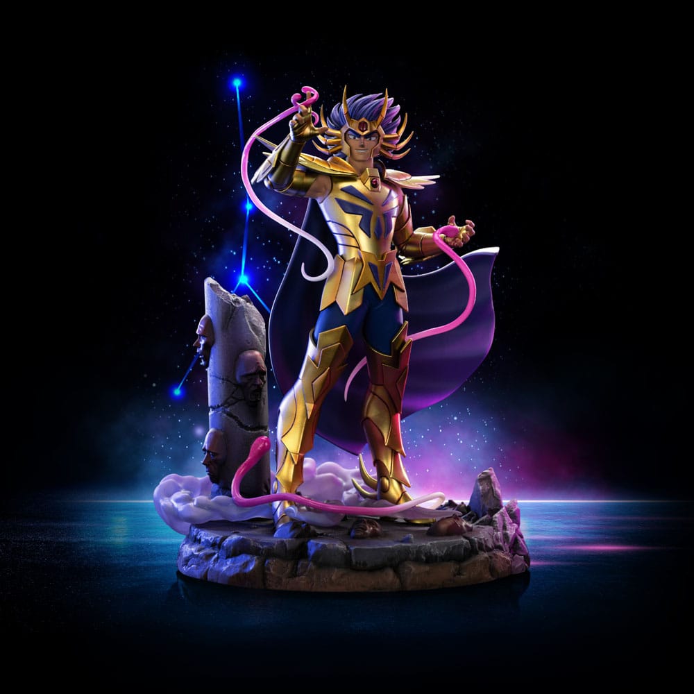 122025 - Saint Seiya - Cancer Deathmask - Statuette Iron Studio