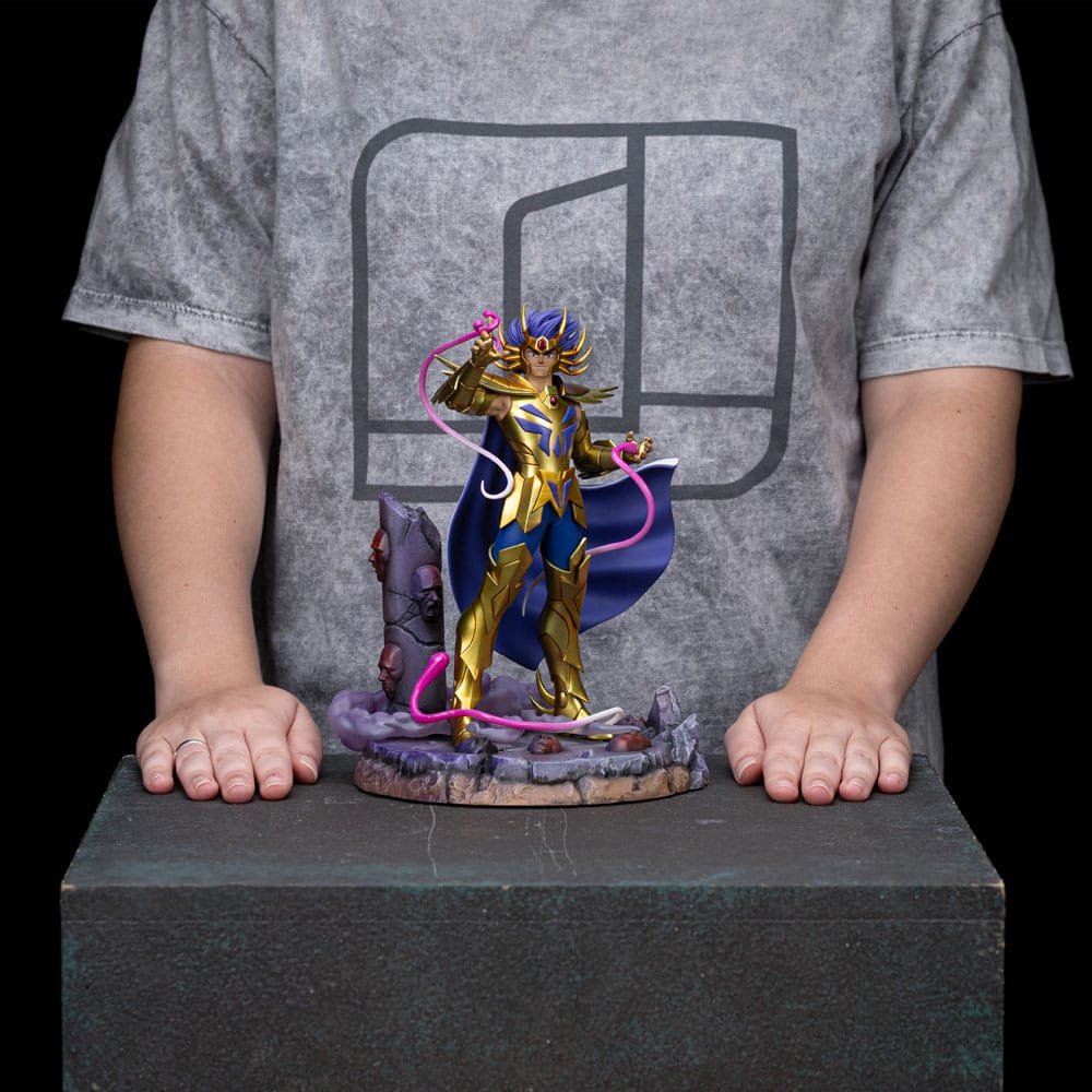 122025 - Saint Seiya - Cancer Deathmask - Statuette Iron Studio