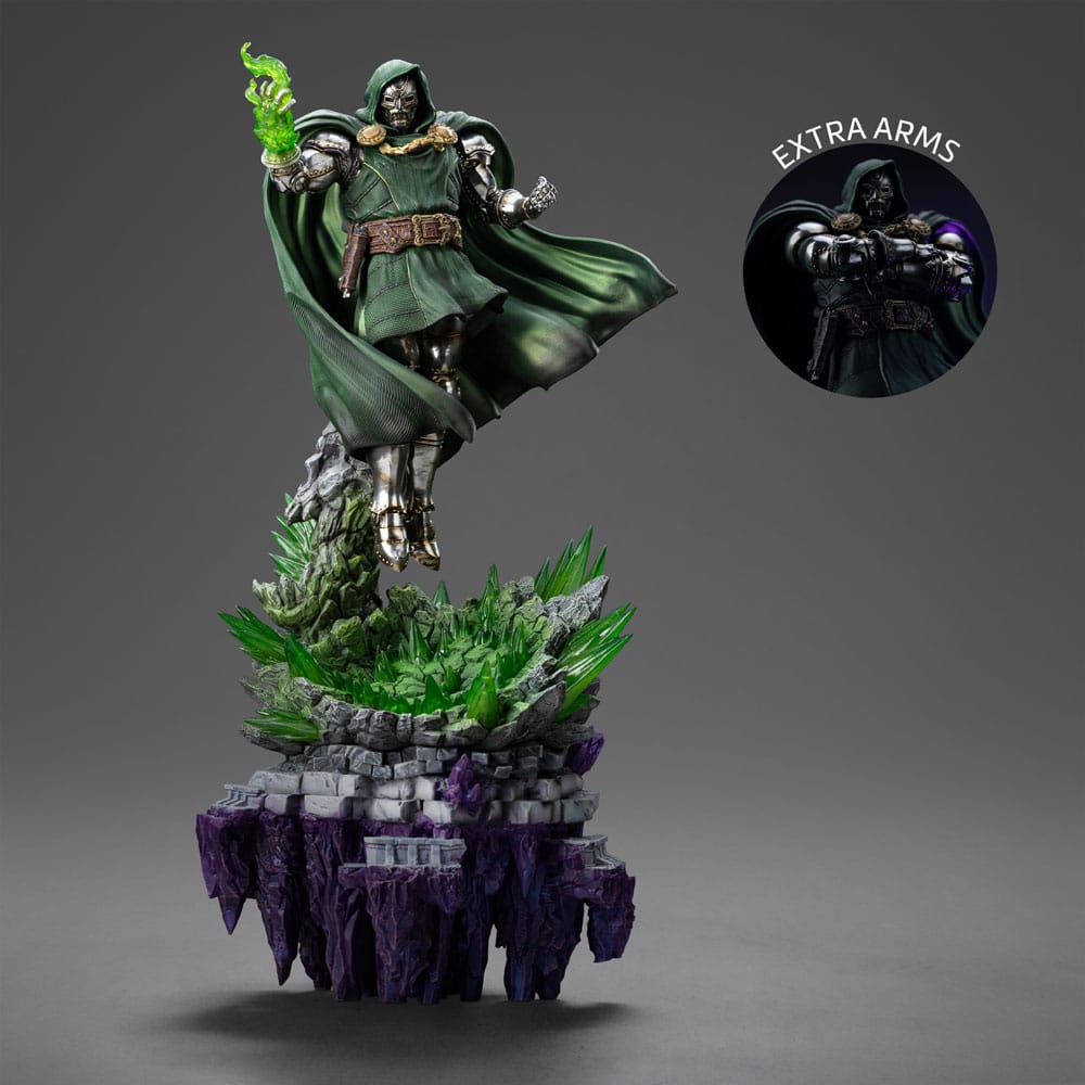 122025 - The Infinity Gauntlet Marvel Legends Diorama statuette 1/10 Art Scale Infinity Doctor Doom Deluxe Edition