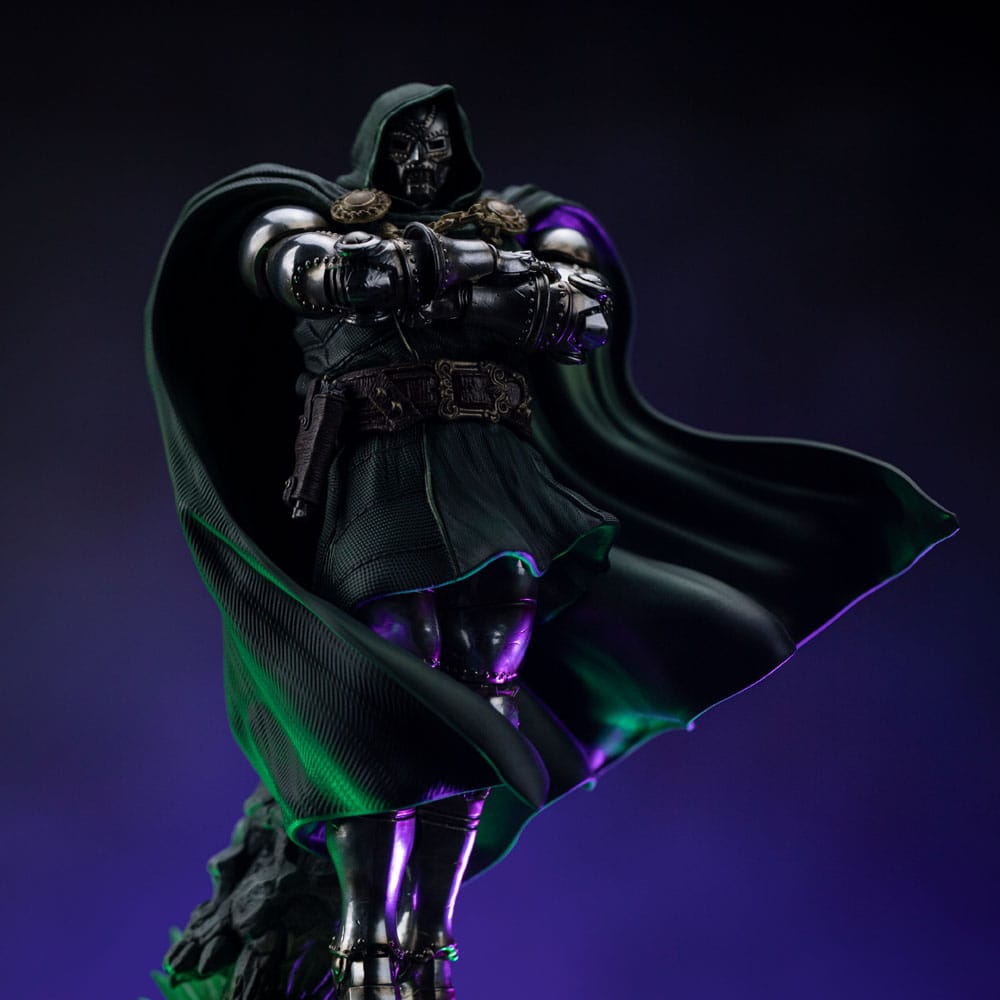 122025 - The Infinity Gauntlet Marvel Legends Diorama statuette 1/10 Art Scale Infinity Doctor Doom Deluxe Edition