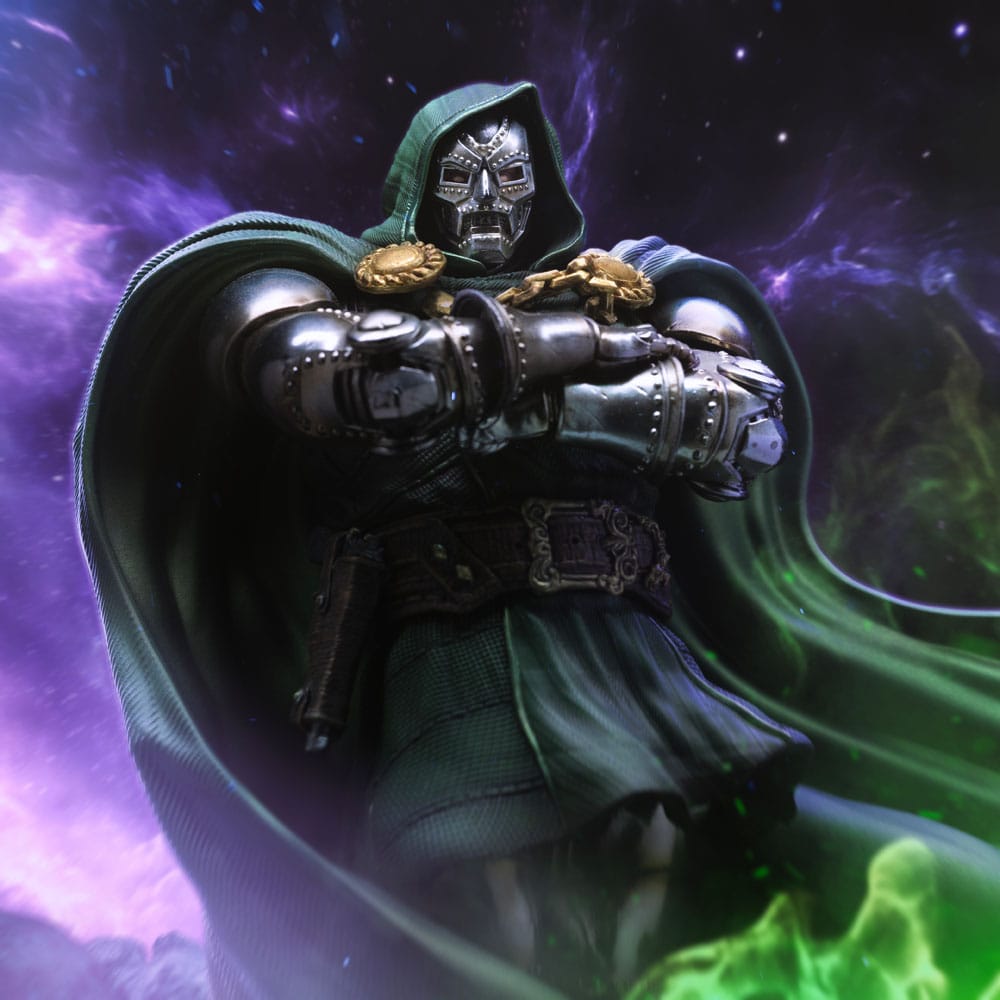122025 - The Infinity Gauntlet Marvel Legends Diorama statuette 1/10 Art Scale Infinity Doctor Doom