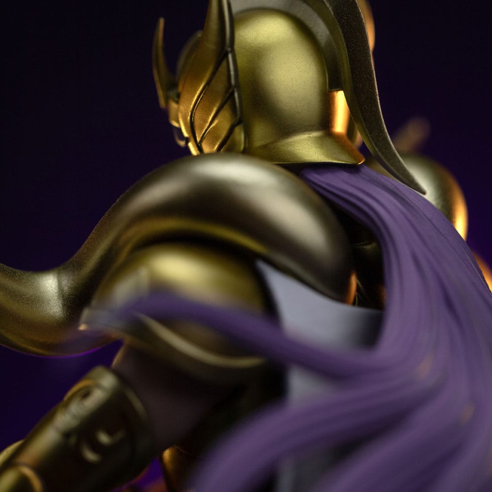02206 - Saint Seiya - Aries Mu - Statuette Version Deluxe Iron Studio