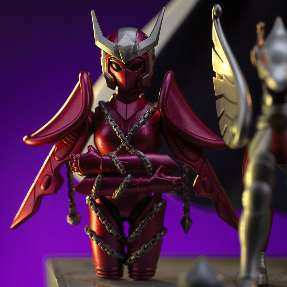 02206 - Saint Seiya - Aries Mu - Statuette Version Deluxe Iron Studio