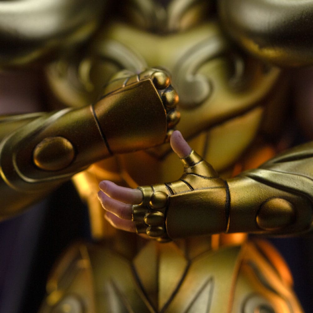 02206 - Saint Seiya - Aries Mu - Statuette Version Deluxe Iron Studio