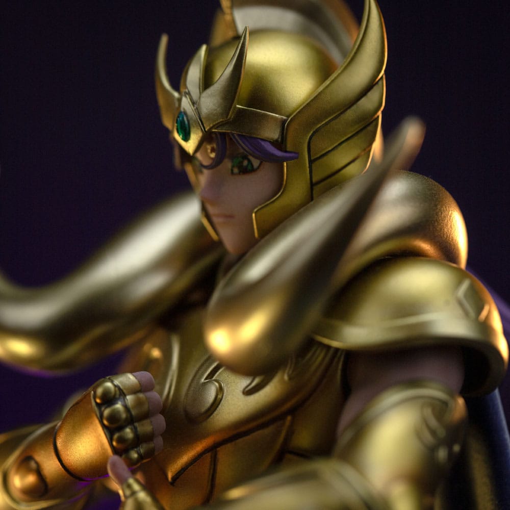 02206 - Saint Seiya - Aries Mu - Statuette Version Deluxe Iron Studio