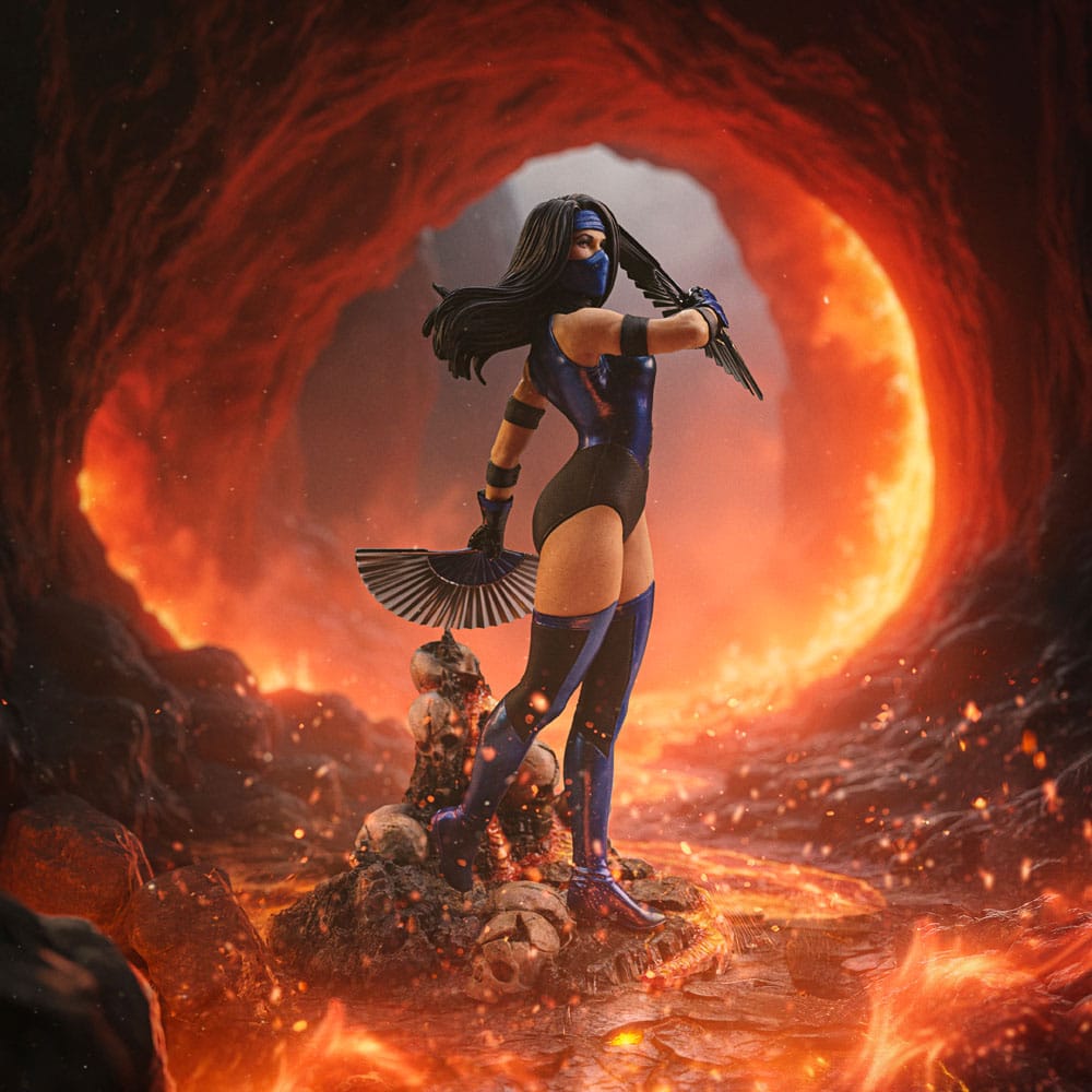 022026 - Mortal Kombat - Kitana - Statuette Iron Studio