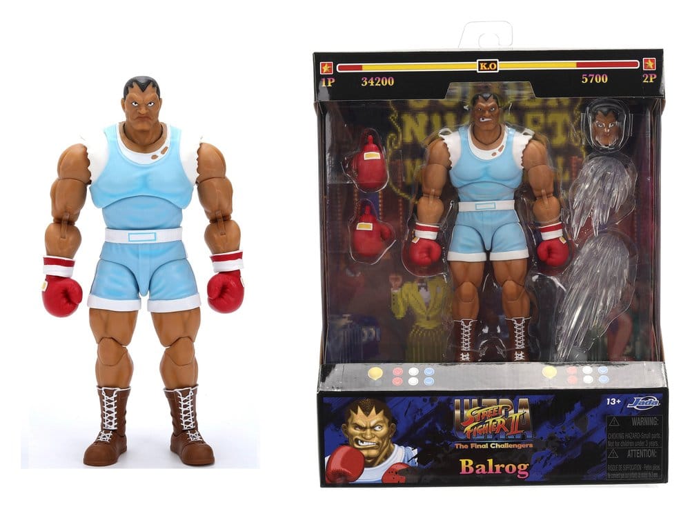 052026 - Ultra Street Fighter II - Balrog - Figurine Articulée Jada