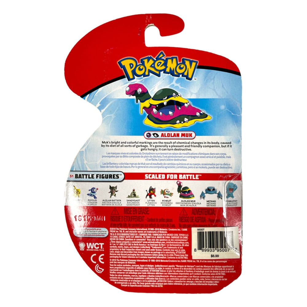 Pokémon figurine Battle Figure Alolan Grotadmorv