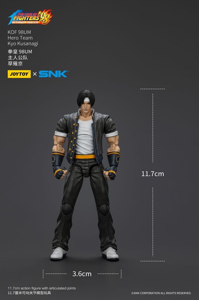 112025 The King Of Fighters '98 figurine Hero Team Kyo Kusanagi