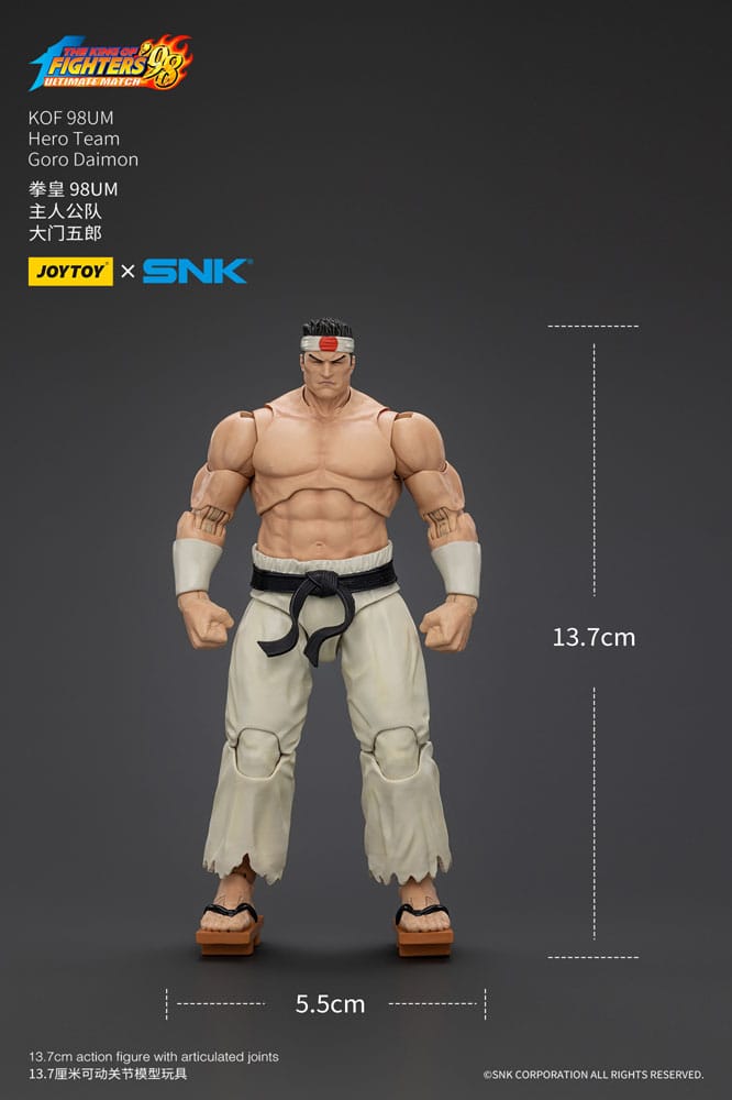 112025 - King of Fighters '98 - Goro Daimon - Figurine Articulée JoyToy