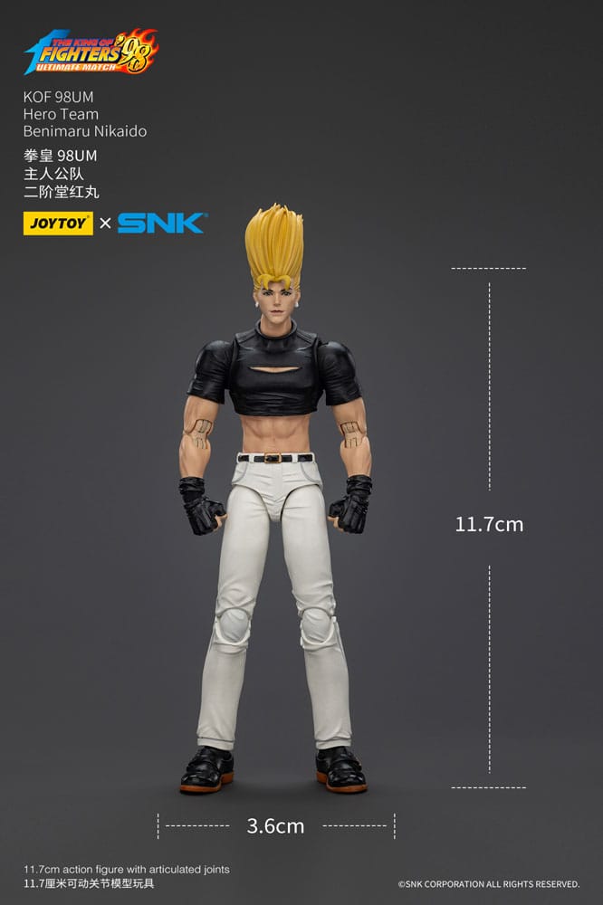 112025 The King Of Fighters '98 figurine Hero Team Benimaru Nikaido