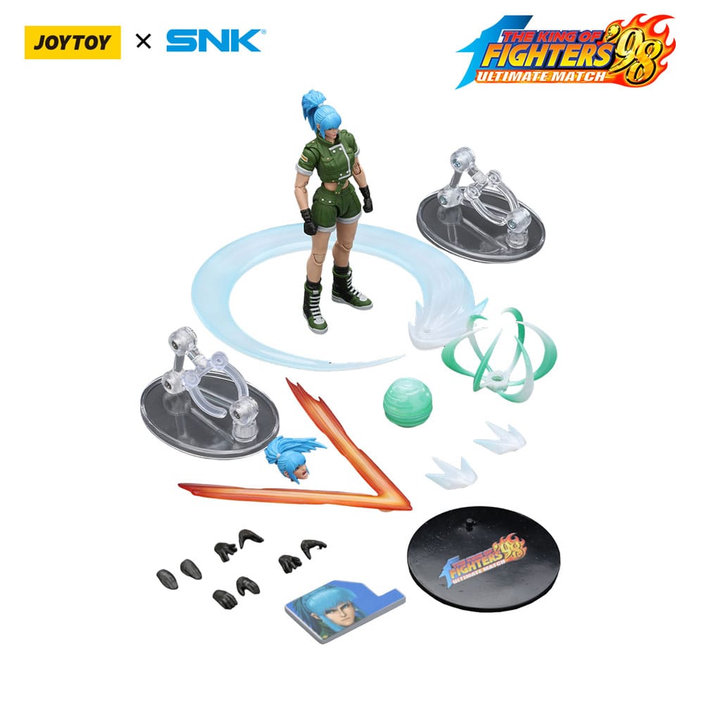 012026 - King of Fighters '98 - Leona Heirden - Figurine Articulée Joytoy