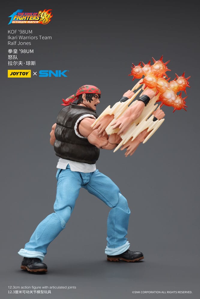 012026 - King of Fighters '98 - Ralf Jones - Figurine Articulée Joytoy