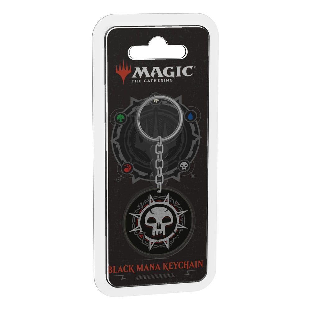 Magic the Gathering - Black Mana - Porte-Clès