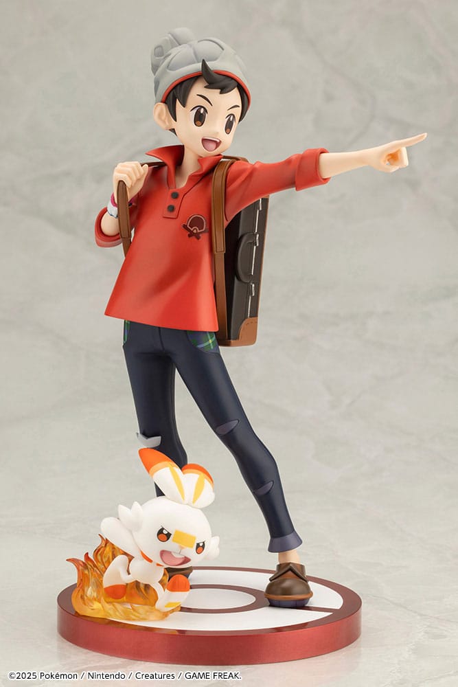 092025 - Pokémon - Victor & Flambino - Statuette Kotobukiya