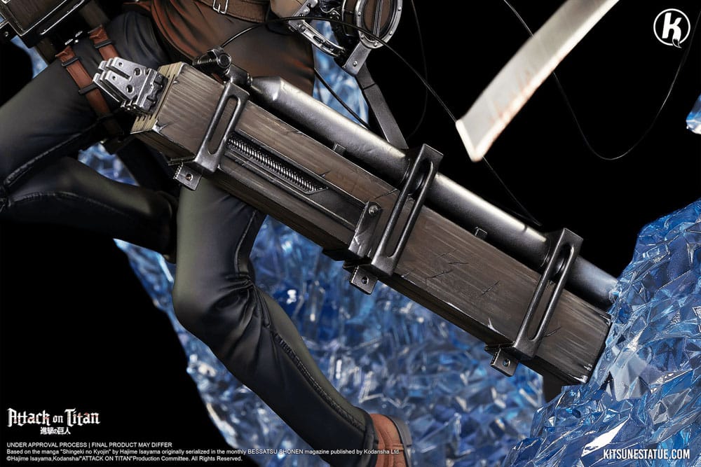 Sur Commande - Attaque des Titans - Mikasa Ackerman - Statuette Kitsune Statue