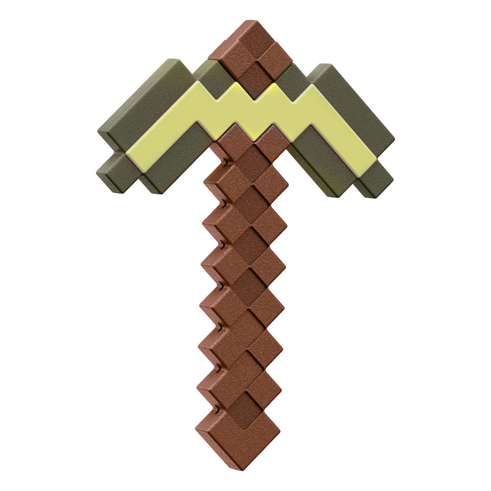 Minecraft - Pioche en or (léger défaut de peinture) - Réplique