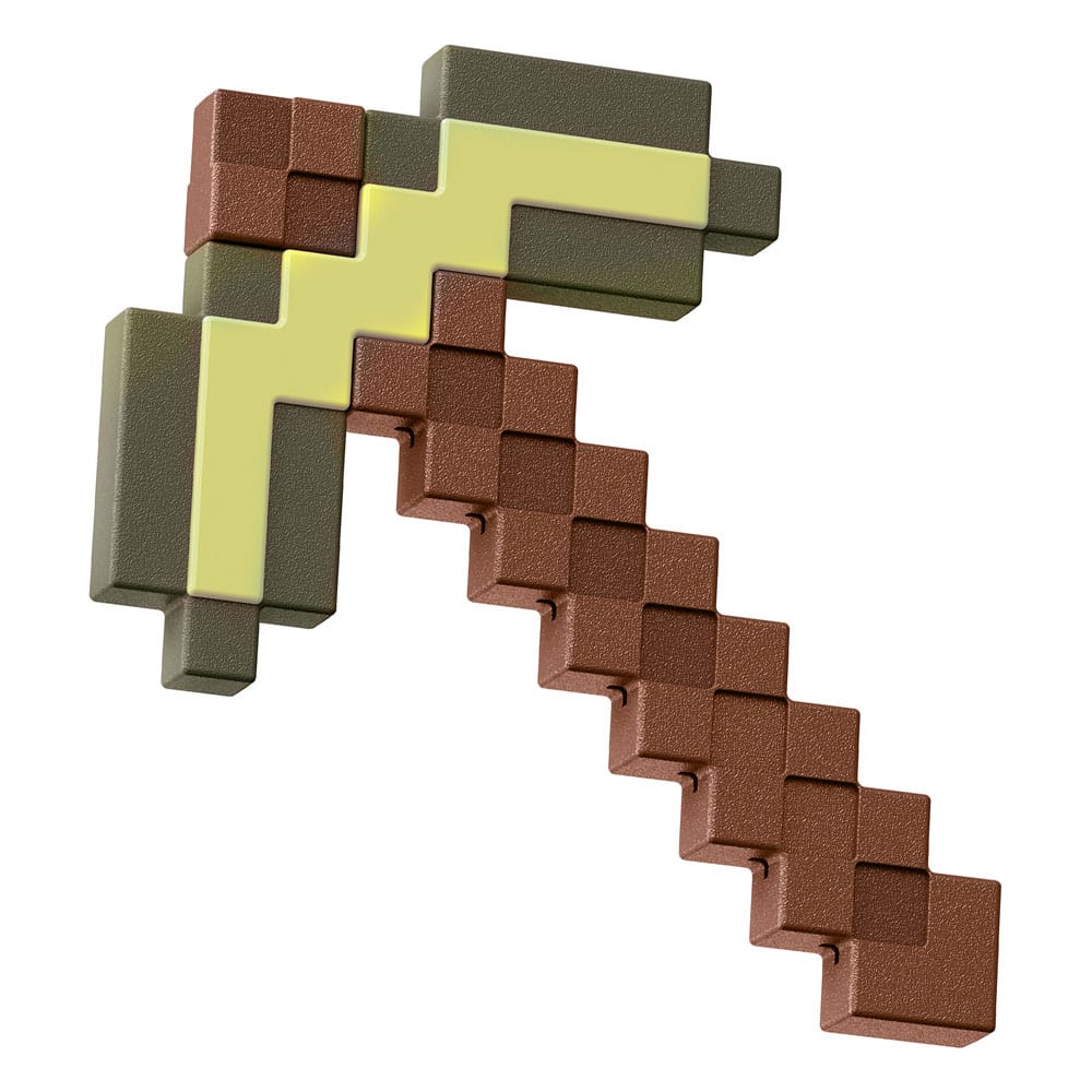 Minecraft - Pioche en or (léger défaut de peinture) - Réplique