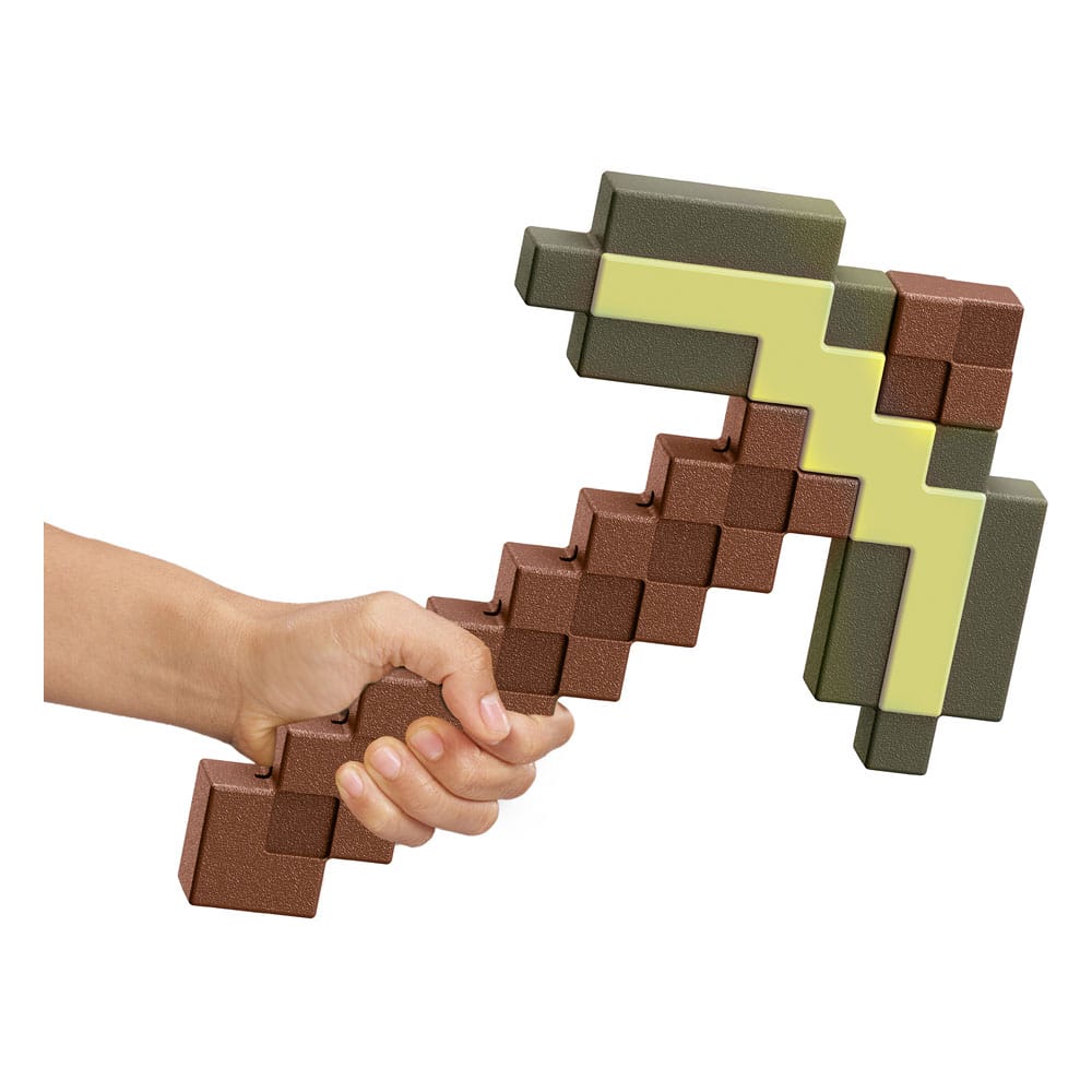 Minecraft - Pioche en or (léger défaut de peinture) - Réplique
