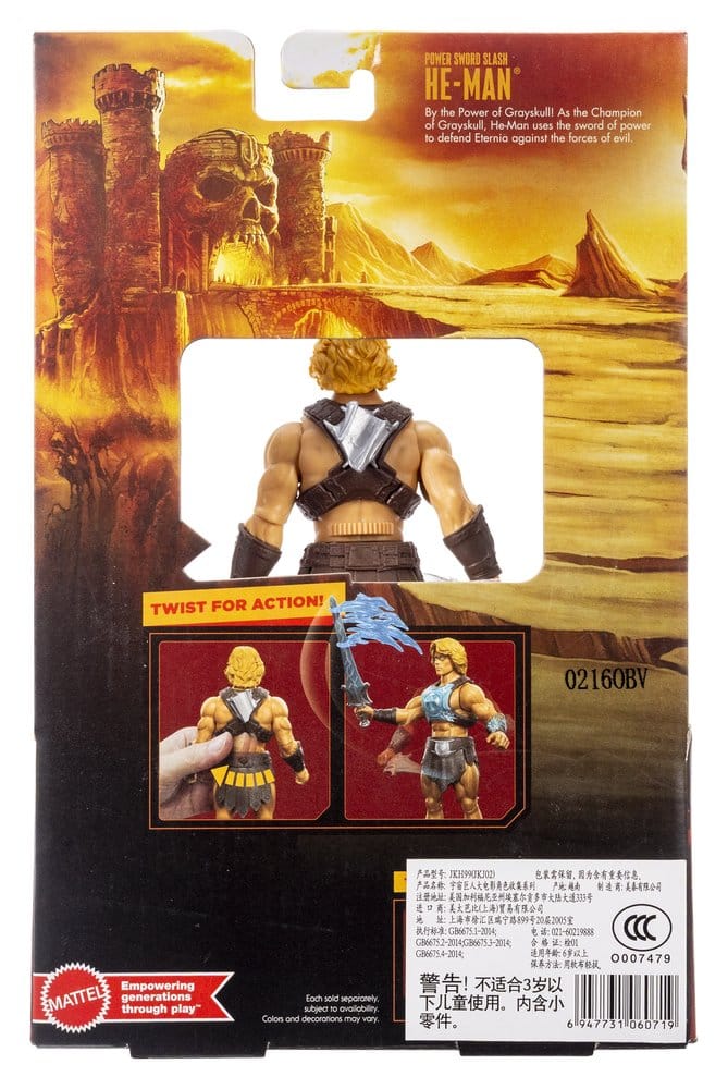 Masters of the Universe Movie 2026 - He-Man - Figurine Articulée Mattel