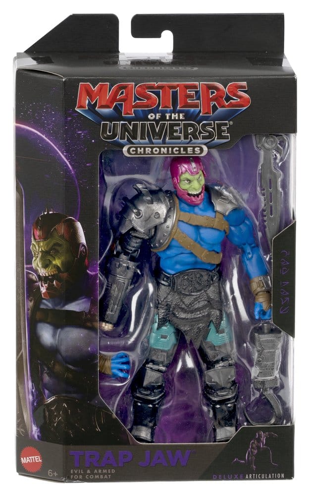 062026 - Masters of the Universe 2026 - Trap Jaw (Movie Chronicles) – Figurine Articulée Mattel