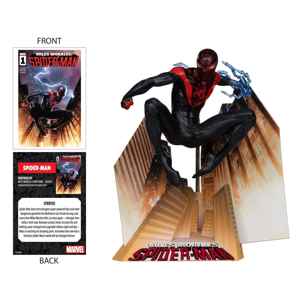 Marvel - Spider-Man (Miles Morales: Spider-Man #1) - Statuette Mcfarlane Toys