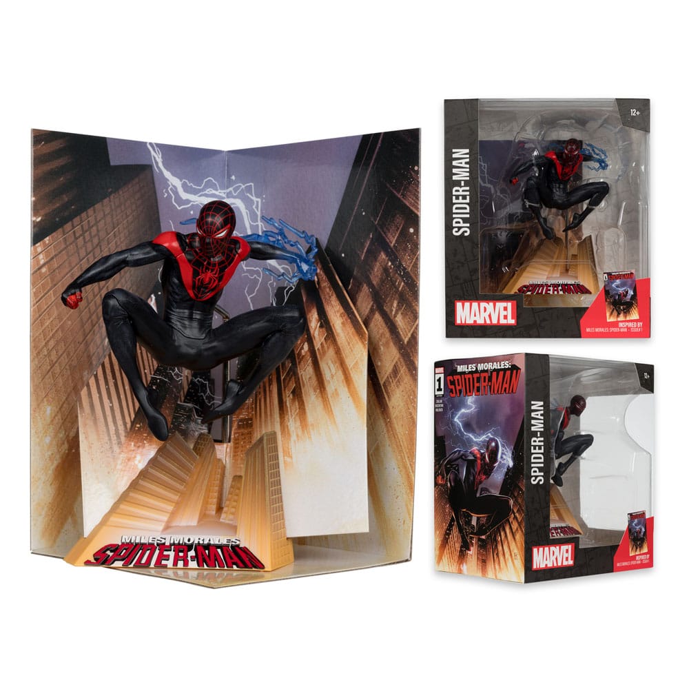 Marvel - Spider-Man (Miles Morales: Spider-Man #1) - Statuette Mcfarlane Toys