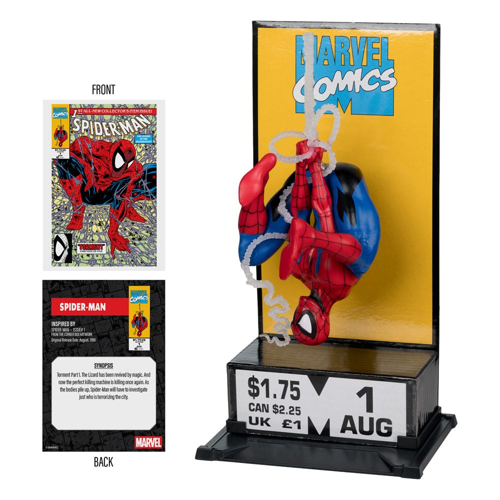 092025 - Marvel - Spider-Man #1 (Corner Box) - Statuette McFarlane Toys