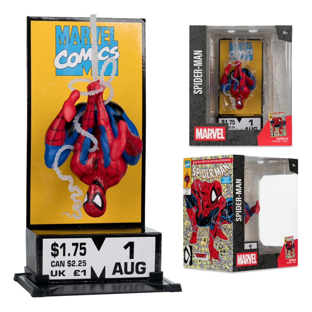 092025 - Marvel - Spider-Man #1 (Corner Box) - Statuette McFarlane Toys
