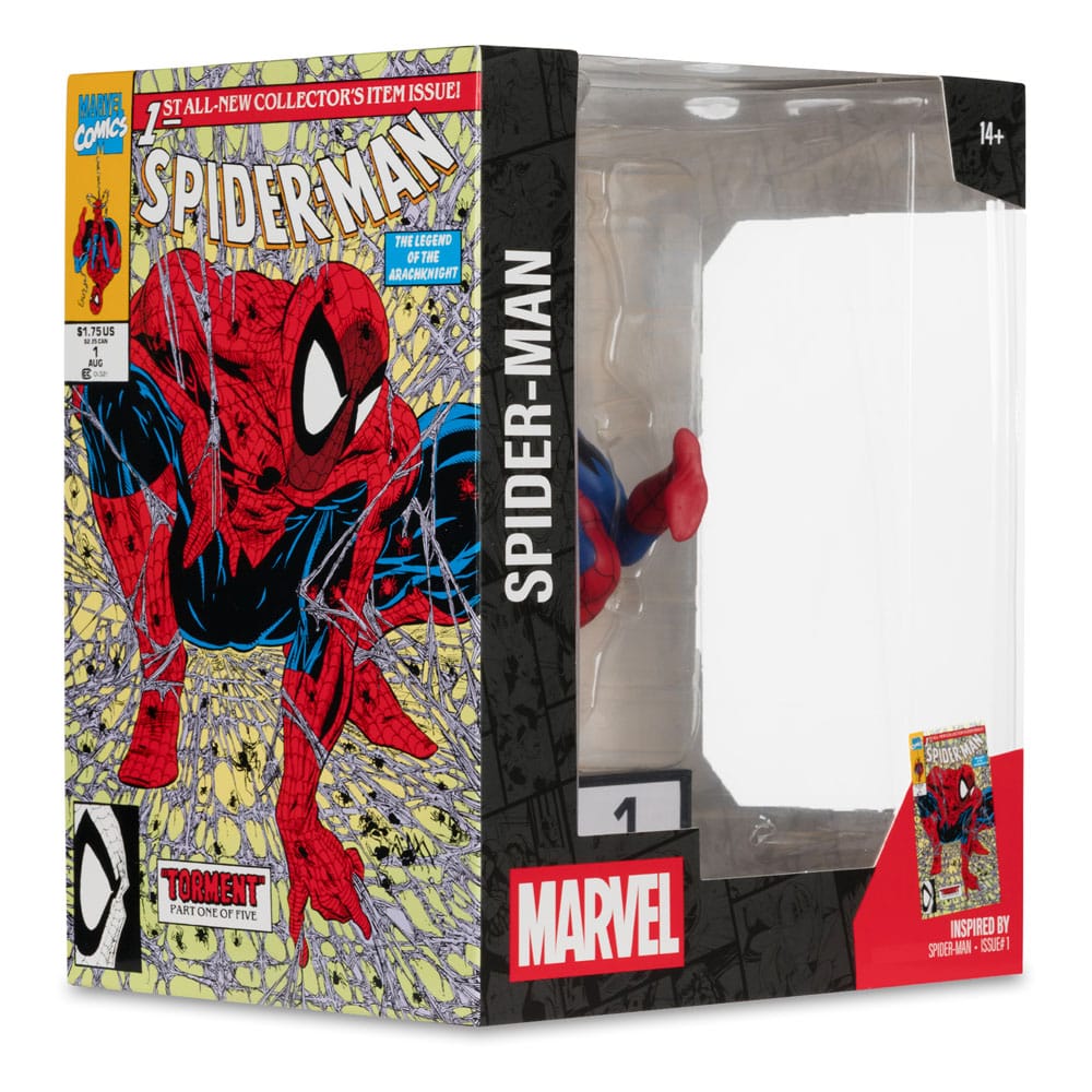 092025 - Marvel - Spider-Man #1 (Corner Box) - Statuette McFarlane Toys