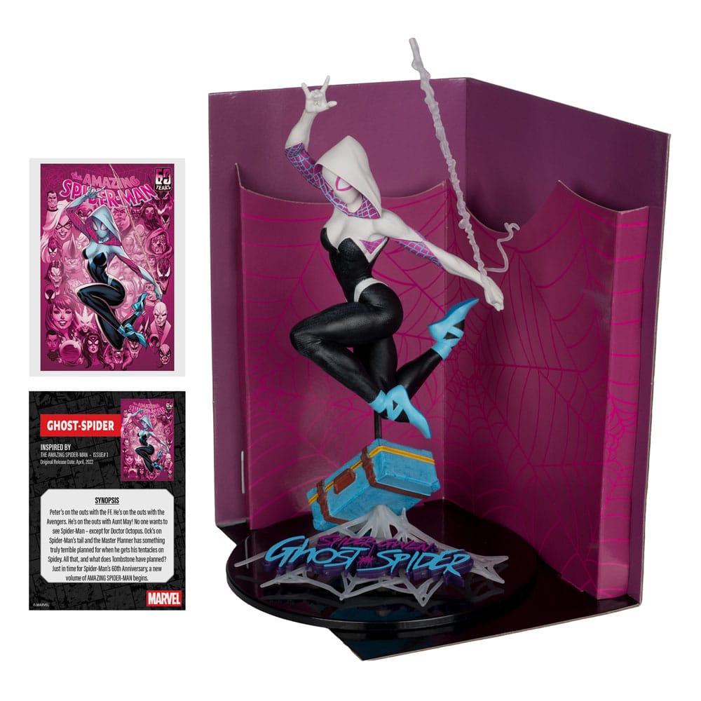 Marvel - Ghost-Spider (The Amazing Spider-Man #1) - Statuette McFarlane Toys