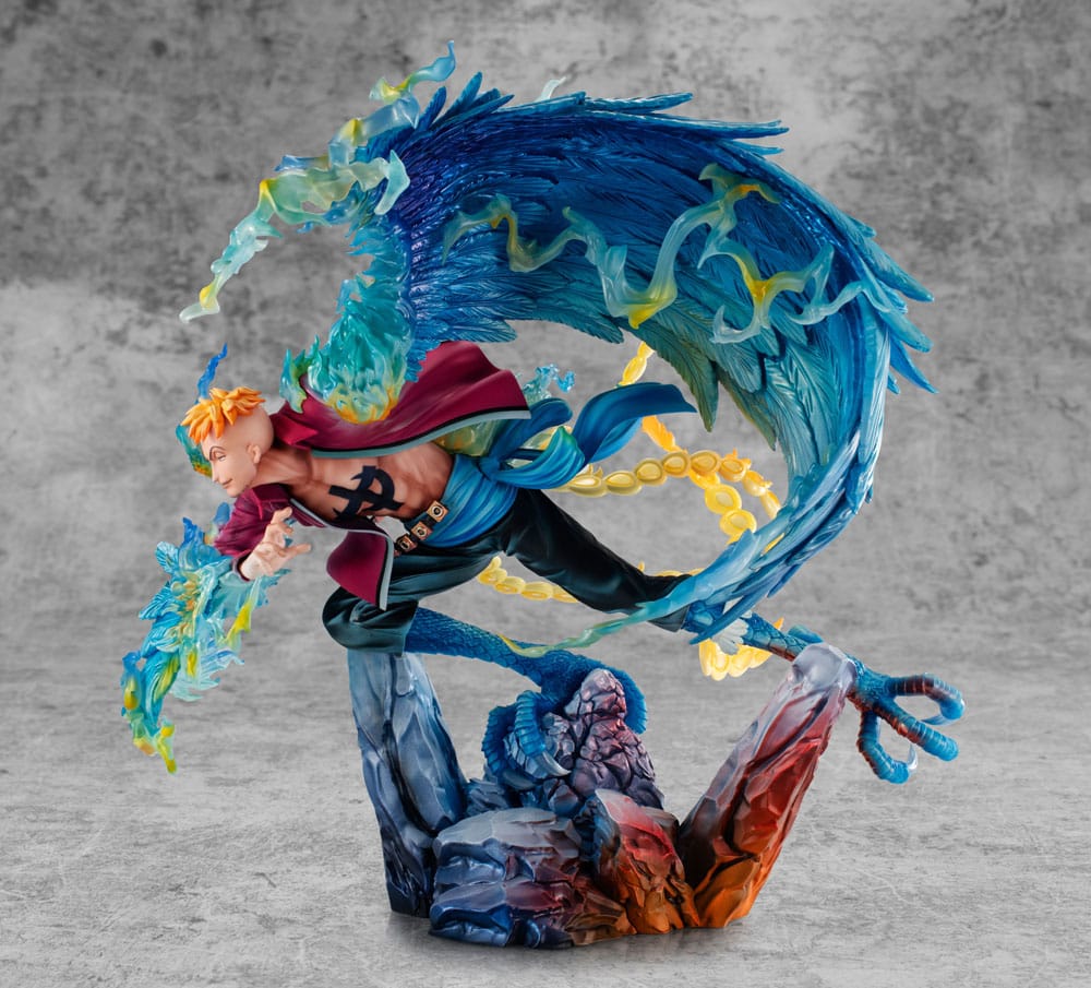 102025 - One Piece - Marco the Phoenix - Statuette Megahouse