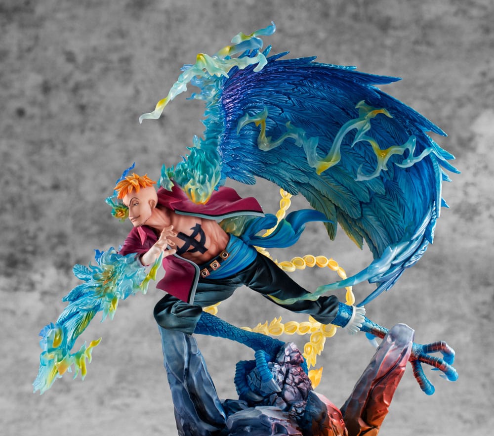 102025 - One Piece - Marco the Phoenix - Statuette Megahouse