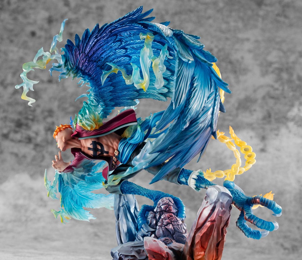 102025 - One Piece - Marco the Phoenix - Statuette Megahouse