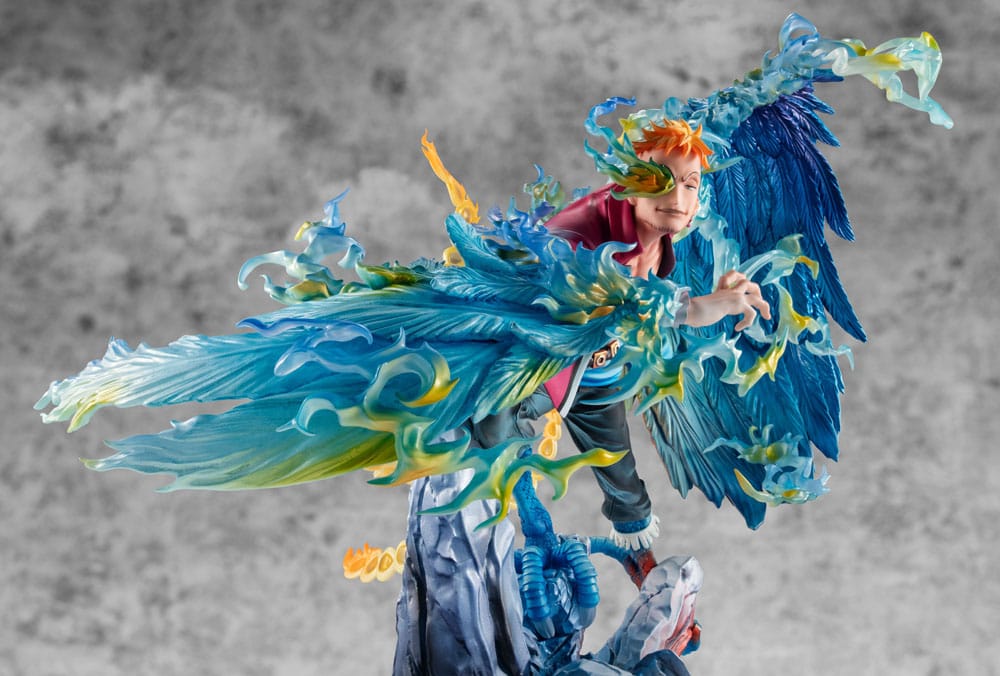 102025 - One Piece - Marco the Phoenix - Statuette Megahouse