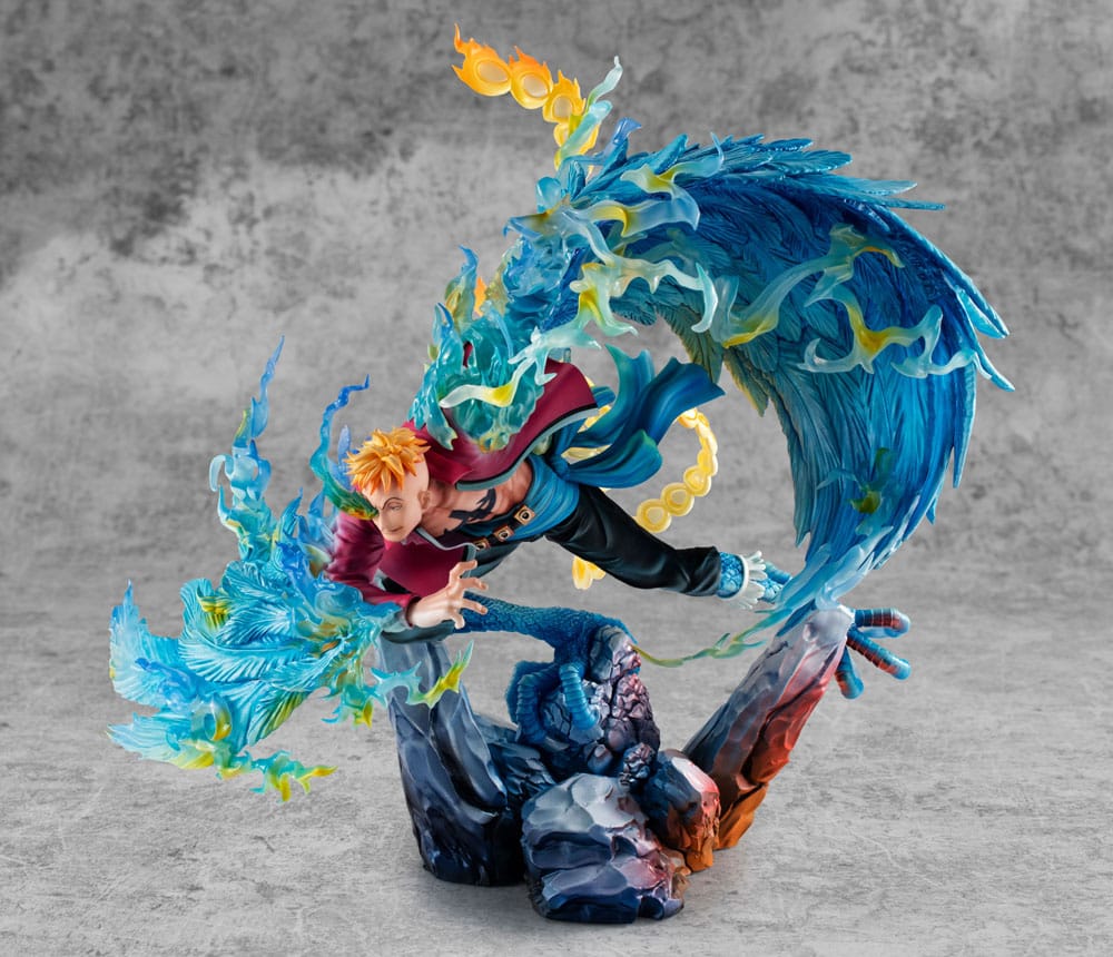 102025 - One Piece - Marco the Phoenix - Statuette Megahouse