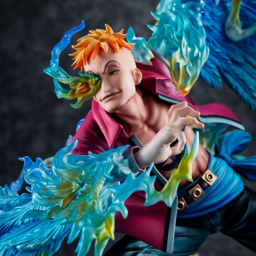 102025 - One Piece - Marco the Phoenix - Statuette Megahouse
