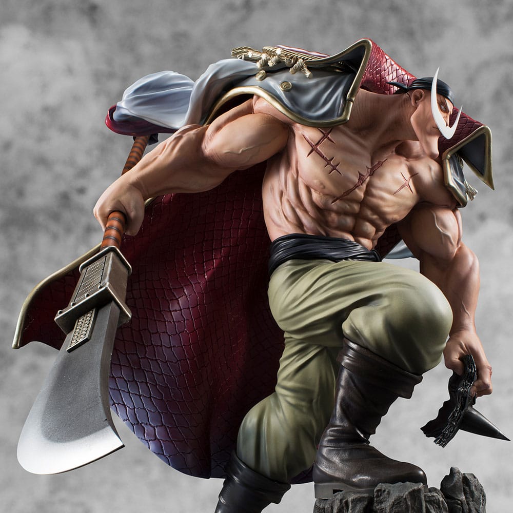 122025 - One Piece - White Beard Edward Newgate - Version Super Limité (Reprint) - Figurine Megahouse