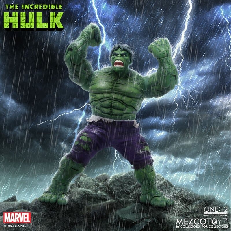 09/2026 Marvel – Figurine Hulk One:12 Collective Mezco 1/12 (19 cm) – The Incredible Hulk