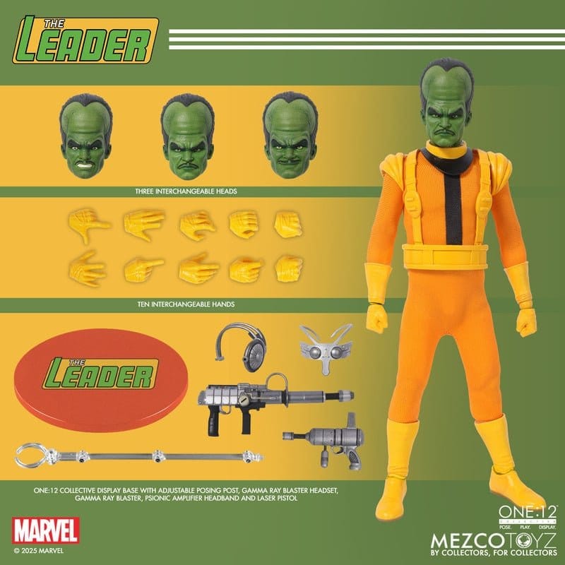 10/2026 Marvel – Figurine The Leader One:12 Collective Mezco 1/12 (17 cm) – Hulk Villain