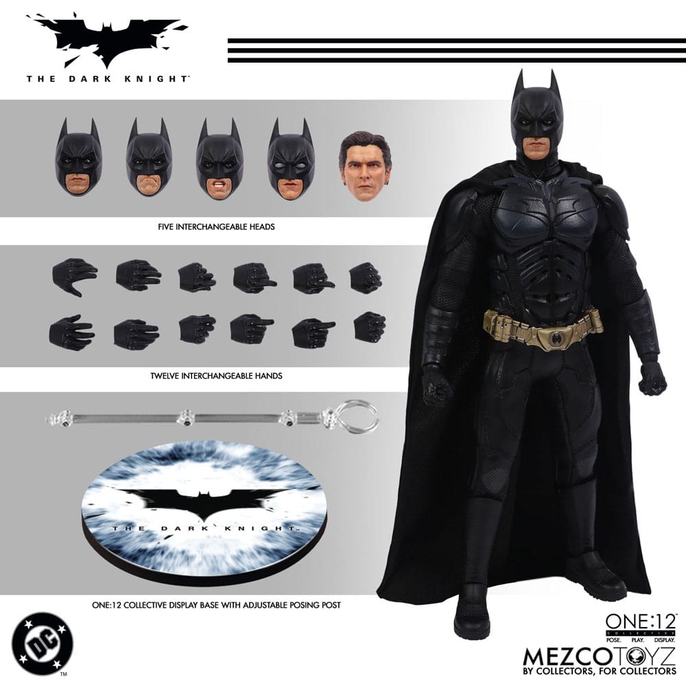 082026 - Batman - The Dark Knight (Le Film) - Figurine Articulée Mezco Toys