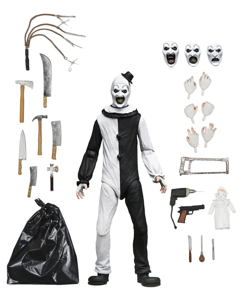 122025 - Terrifier - Art the Clown - Figurine Articulée Neca