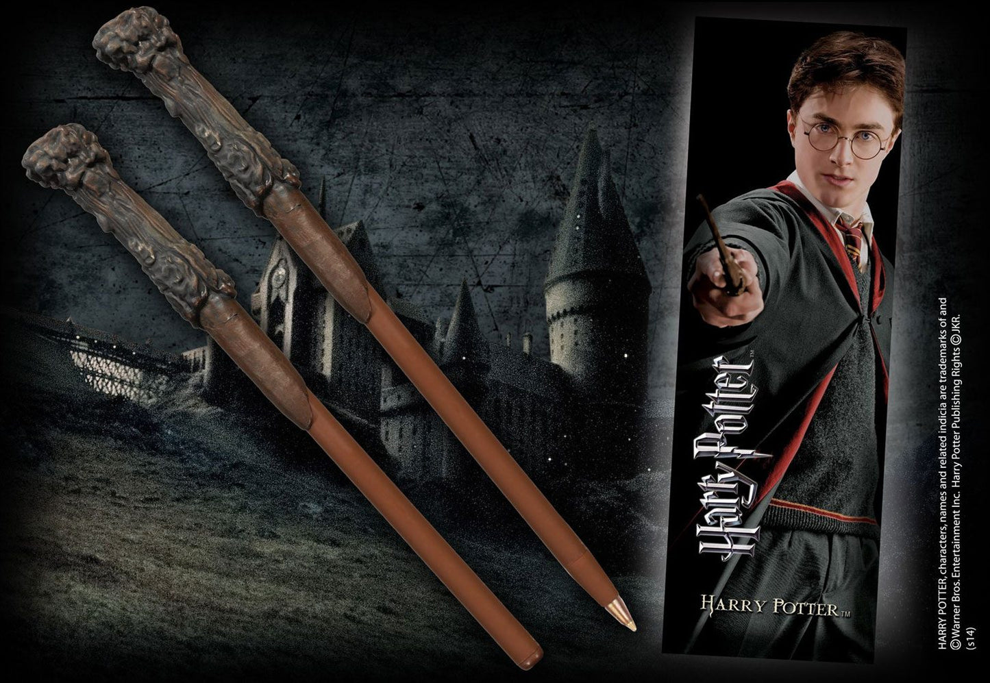 Harry Potter - Set Stylo à Bille et Marque-Page