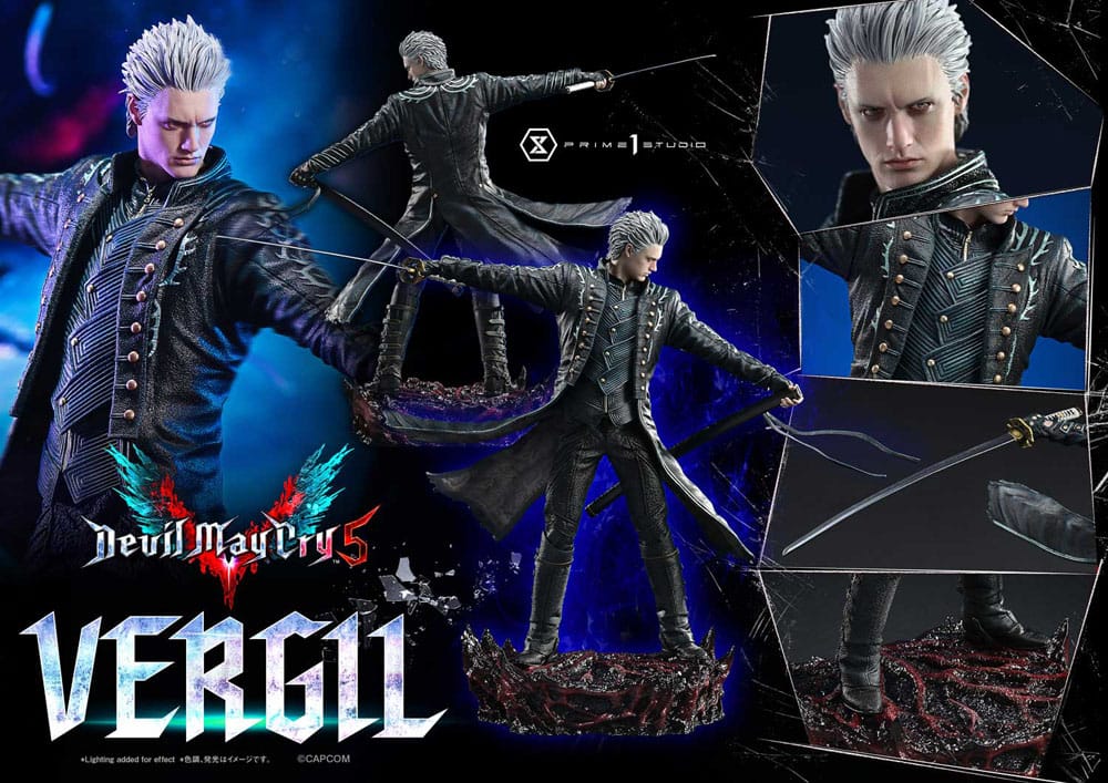 022027 - Devil May Cry V - Vergil - Statuette Prime 1 Studio (Bonus Version)