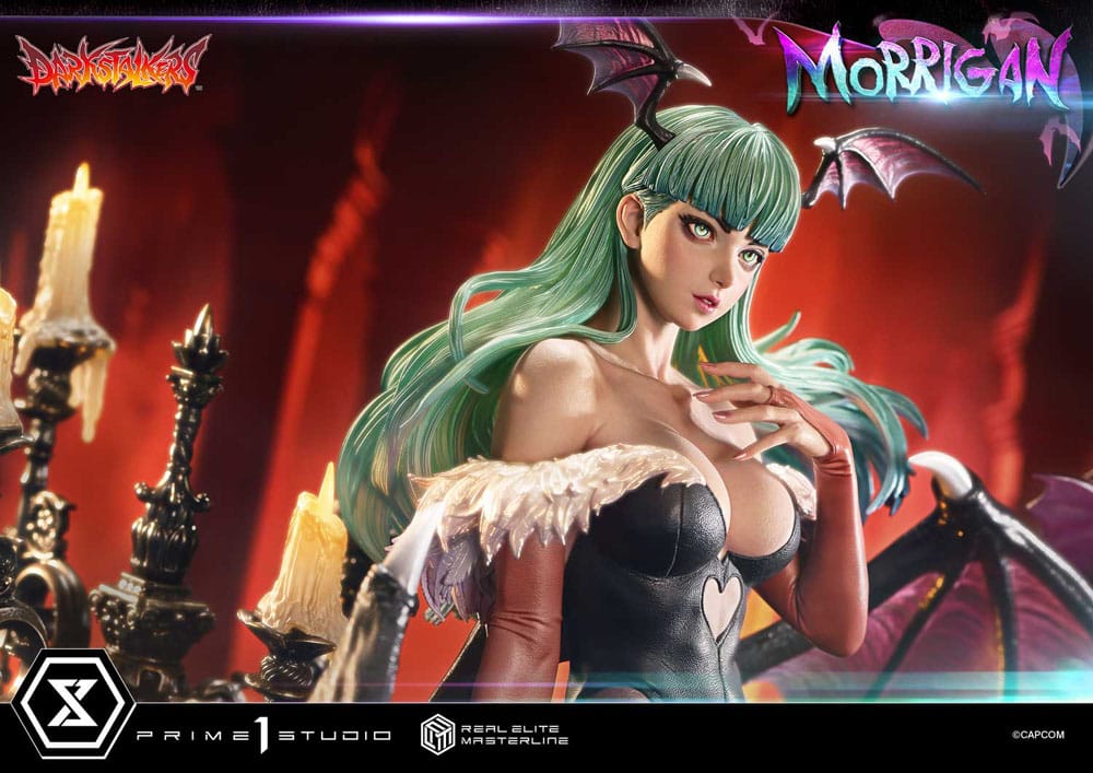 122026 - Darkstalkers - Morrigan - Statuette Prime 1 Studio (Bonus version)